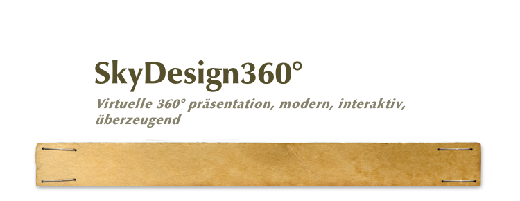 Virtuelle 360° präsentation, modern, interaktiv, überzeugend
